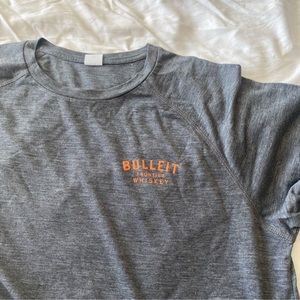 NEW long sleeve unisex bullet bourbon tee shirt